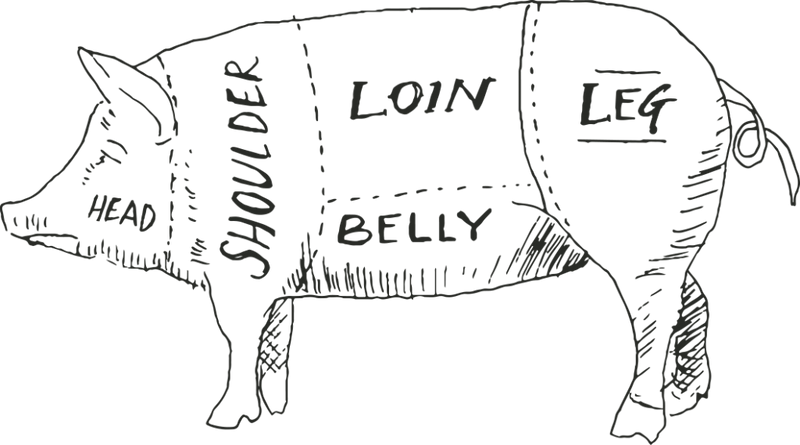 Half Pig - Saving 30% off RRP