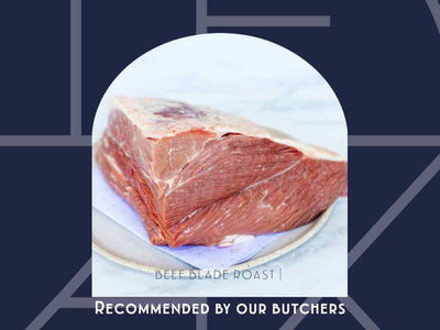 Boneless beef blade roast from Meat Cellar — full of flavour, ideal for slow-cooking comfort meals.